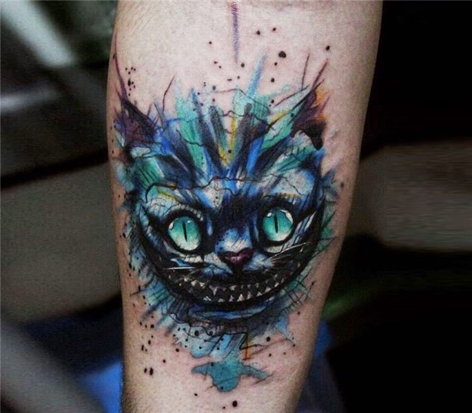 Photo - Cheshire Cat tattoo by Andrey Stepanov Photo 16127 C