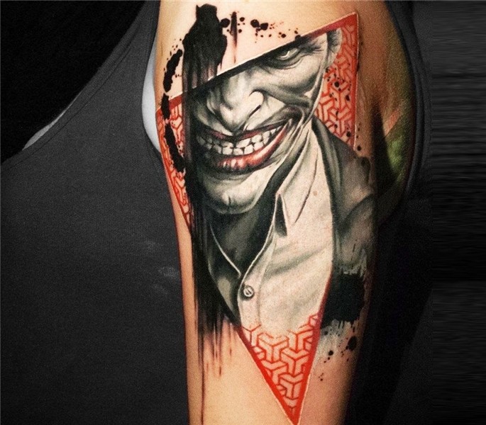 Photo - Joker tattoo by Michael Cloutier Photo 20028 Joker t