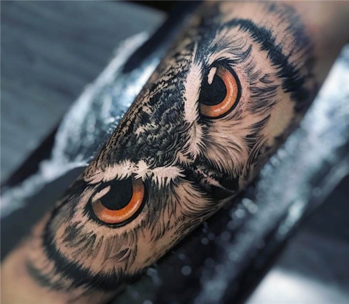Photo - Owl eyes tattoo by Daniel Bedoya Photo 28346 Owl eye
