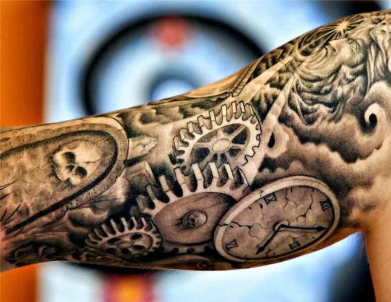 Photographic Dreams Gear tattoo, Tattoo sleeve men, Watch ta