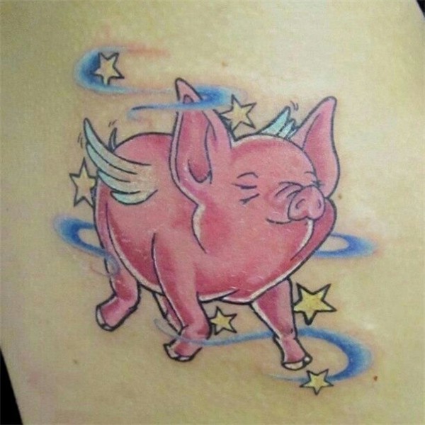 Pig Tattoo Images & Designs