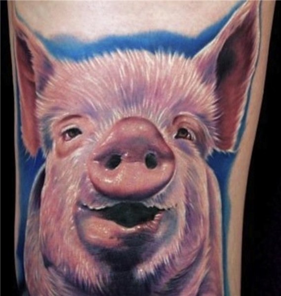 Pig Tattoos - Tattoo Ideas, Artists and Models