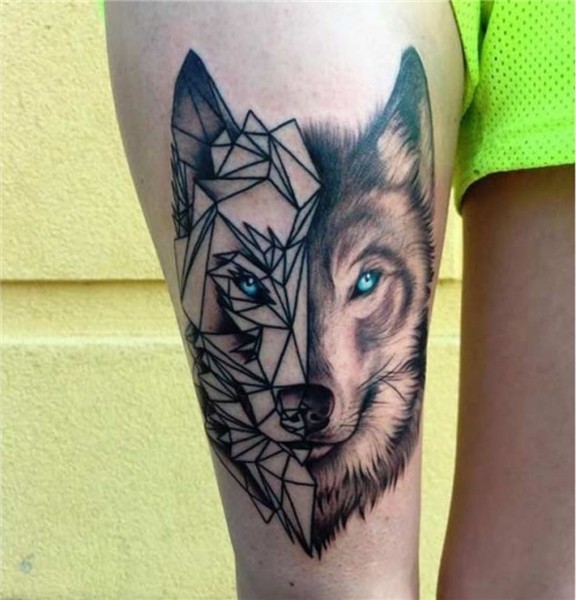 Pildiotsingu full body wolf tattoo tulemus Tatuajes geométri