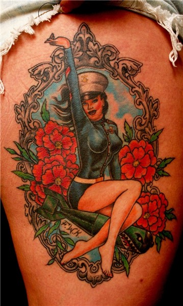 Pin Up Tattoos Designs, Ideas and Meaning Tattoos For You