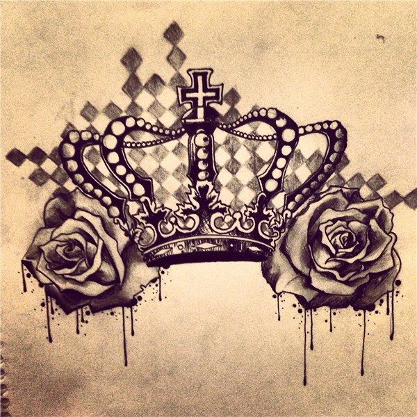 Pin by Amanda Stamper on Tattoos Tiara tattoo, Crown tattoo,