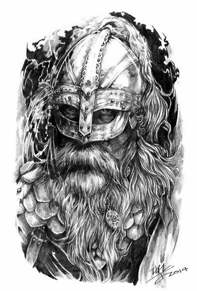 Pin by Andre Gaban on Norse related stuff Viking warrior tat