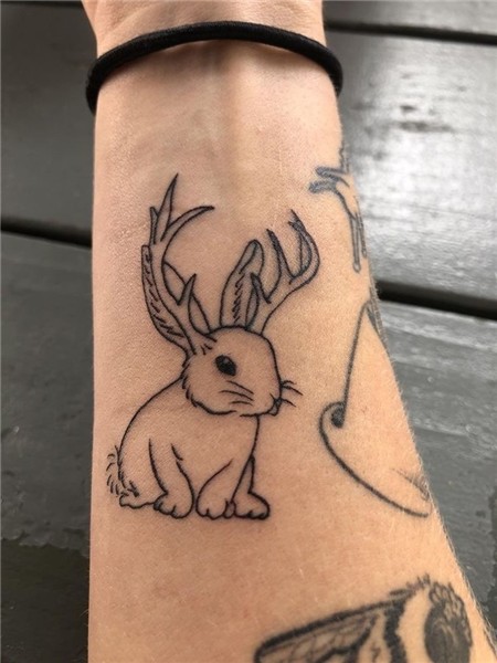 Pin by Anna Svider on ♡ tattoos ♡ Small tattoos, Rabbit tatt