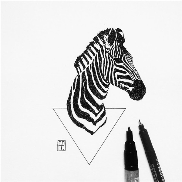 Pin by Anne Thibault on Tattoos in 2021 Zebra illustration,