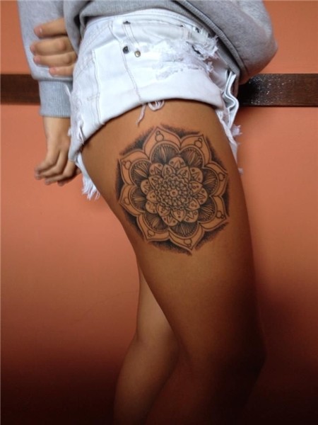 Pin by Ari Rodriguez on Tattoo Leg tattoos women, Mandala th