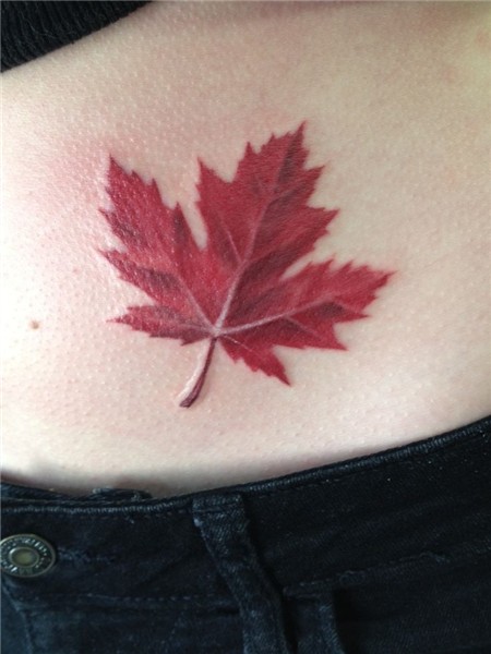 Pin by Arnita Ancena on Ink:) Maple leaf tattoo, Maple leaf