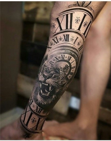 Pin by Ashley Bailey on tatuagens 3 Leg tattoo men, Calf tat