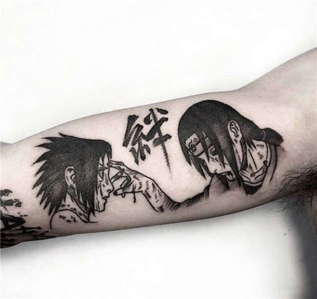 Pin by Brian Gomez on Uchiha tattoo idea Naruto tattoo, Anim