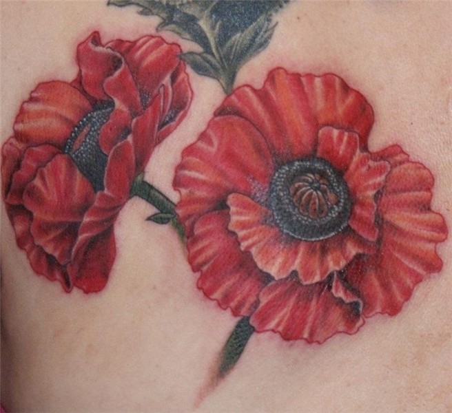 Pin by Carri McKillip on Wow look at that tat! Poppy flower