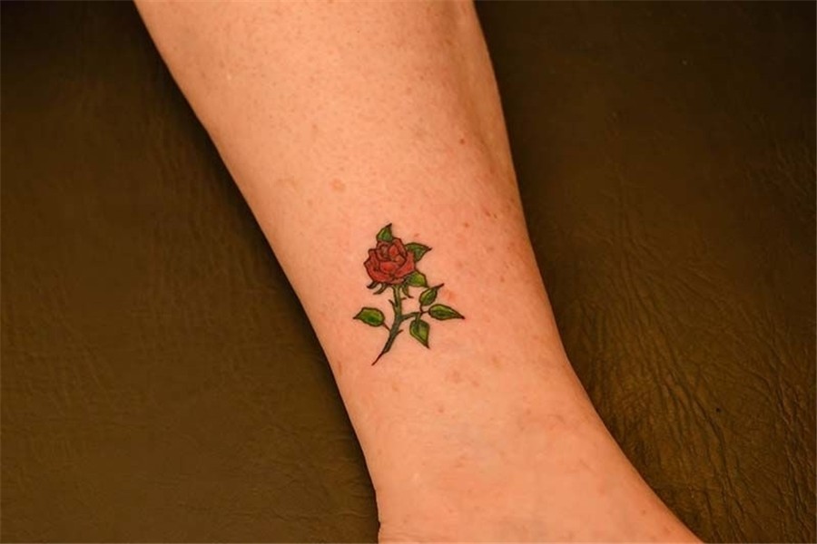 Pin by Dianna Chamblin on Foot and Ankle Tattoos Small rose