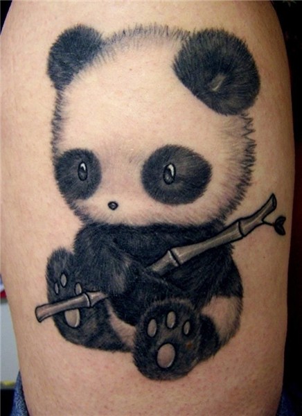 Pin by Elise Lyles on Me Me and more me Panda bear tattoos,