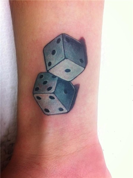 Pin by Elora Longstreth on tattoes Dice tattoo, Hand tattoos