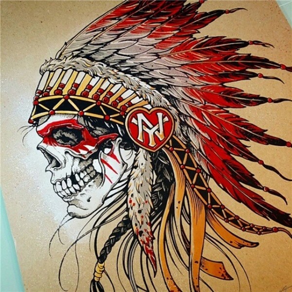 Pin by G S on My tattoo coming soon Indian skull tattoos, Na