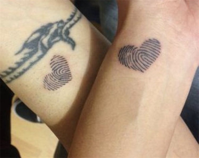 Pin by Gabby June on ** tattoos ** Thumbprint tattoo, Pair t