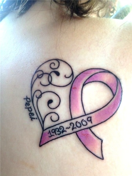 Pin by Hannah Leahy on Tattoos Pinterest Cancer memorial tat
