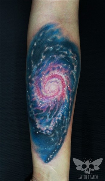 Pin by IF on Tattoo Galaxy tattoo, Nebula tattoo, Spiral tat