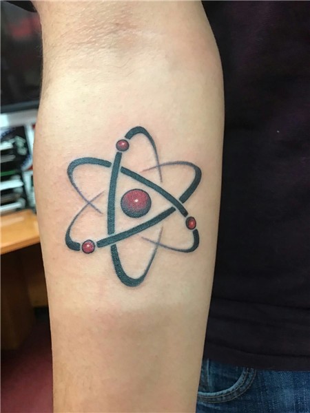 Pin by Jacqueline Murillo on tatto Atom tattoo, Science tatt