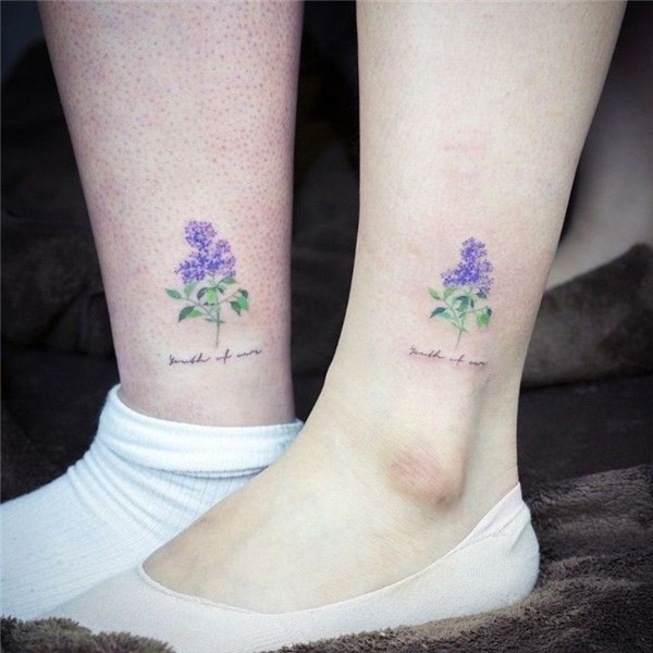 Pin by Jennifer Harris on tattoos Lilac tattoo, Matching cou