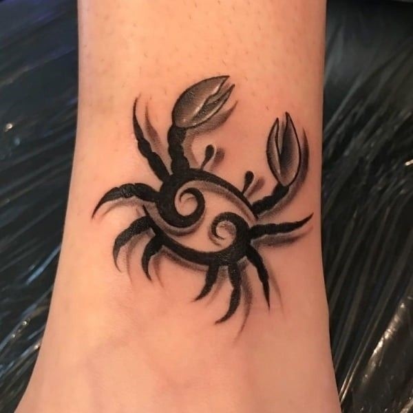 Pin by Jennifer Paul on Ink Cancer tattoos, Crab tattoo, Can