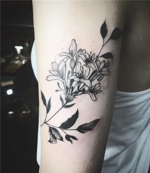 Pin by Jessica Bellmire on Tattoos (With images) Honeysuckle