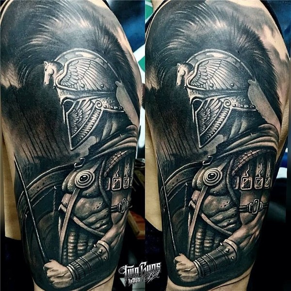 Pin by Jimmy van den Branden on Sleeve tattoos Spartan tatto