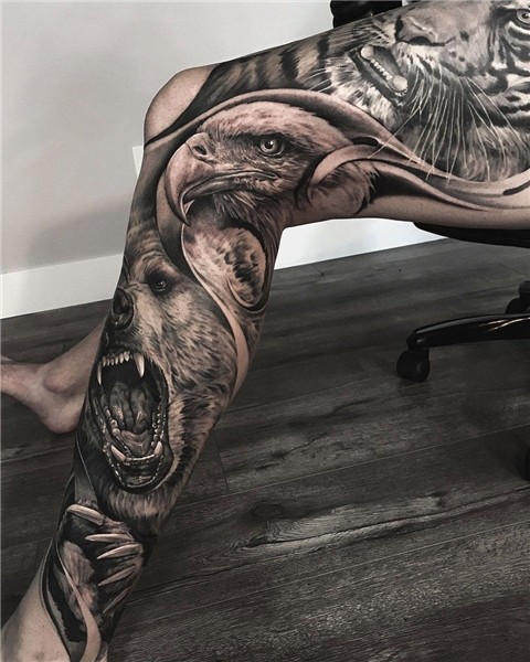 Pin by Johanna Gönczi on tattoos! Full leg tattoos, Animal s