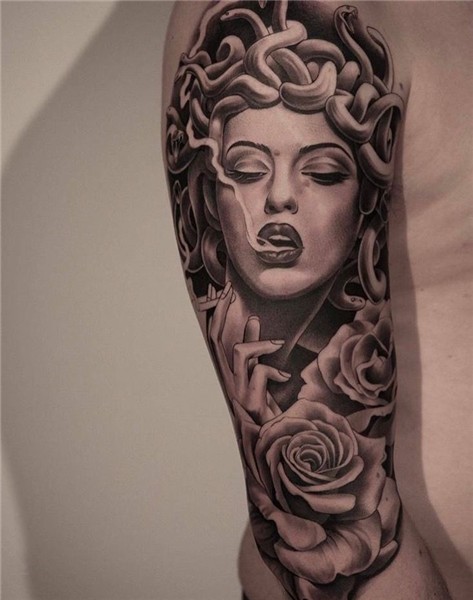 Pin by Joshua Clough on Ink Medusa tattoo, Medusa tattoo des