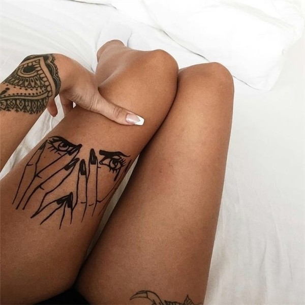 Pin by Julia Kuzmenko on Art/Tattoos Thigh tattoos women, Th
