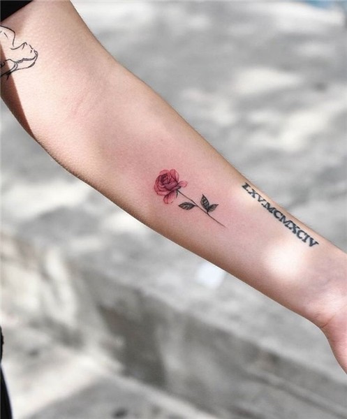 Pin by KiN1 on Tinta Small rose tattoo, Tiny tattoos, Tiny r