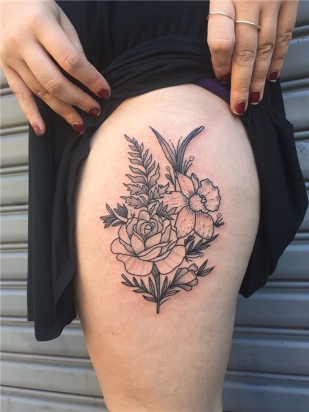 Pin by LR on Tattoos Daffodil tattoo, Narcissus tattoo, Birt