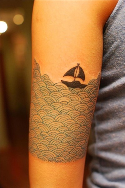 Pin by Lex Sabalo on .ink. Sailing tattoo, Pattern tattoo, W