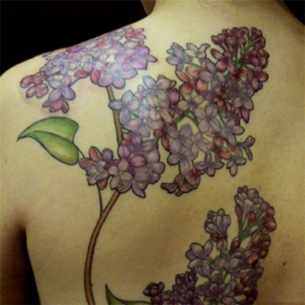 Pin by Liza Carlson on tattoo Lilac tattoo, Flower tattoo sl
