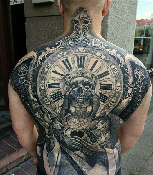 Pin by Luana on Lengua de señas Back tattoos for guys, Cool