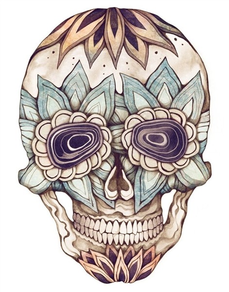 Pin by Maria Victoria Molina on Art + Design Skull, Skull ar