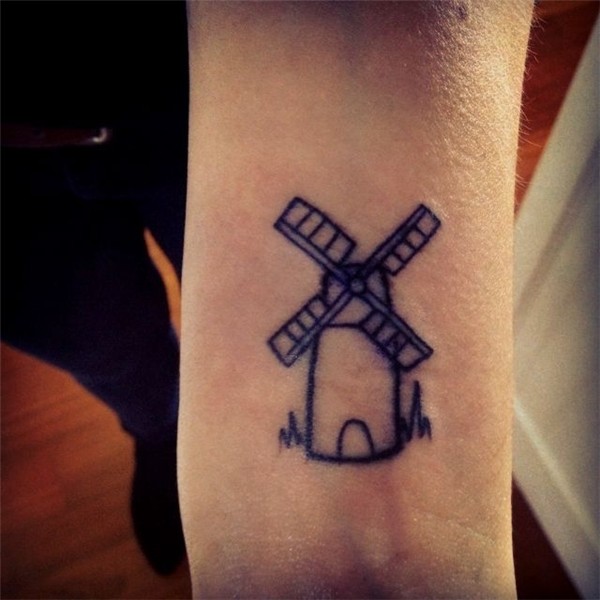 Pin by Megan Paslak on For Dutch tattoo, Windmill tattoo, Ta