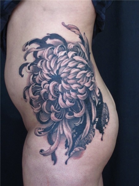 Pin by Monyeen Black on ink Chrysanthemum tattoo, Tattoos, B