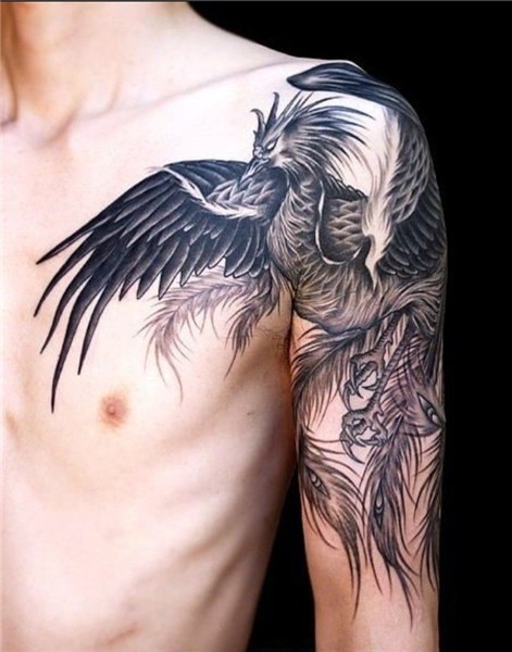 Pin by Nadia Buchok on Tattoos Phoenix tattoo design, Phoeni