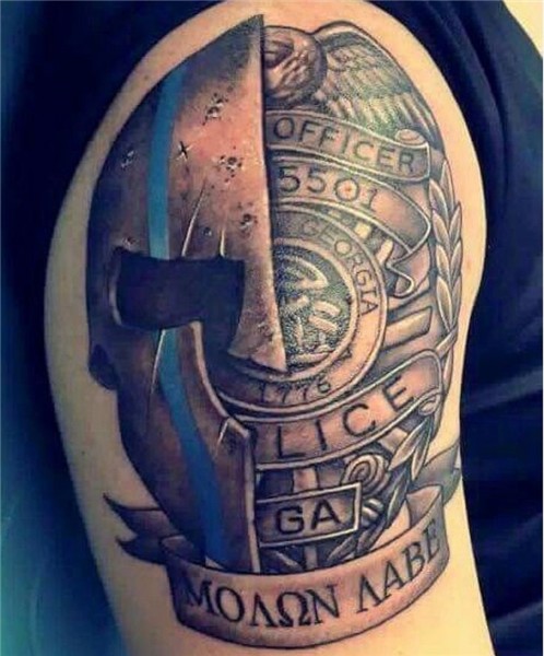 Pin by RP 232 on Blue Line Police tattoo, Law enforcement ta