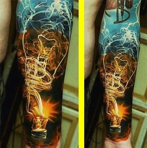 Pin by Richard Velez on tattoos Lightbulb tattoo, Cool tatto
