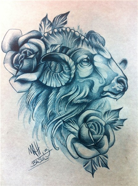 Pin by Ryan Stephen on Tattoos Aries tattoo, Geometric tatto