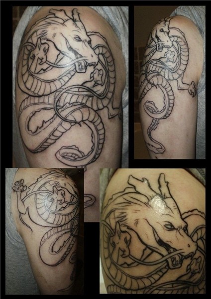 Pin by Sam Garman on Tattoos Dragon tattoo, Dragon ball tatt