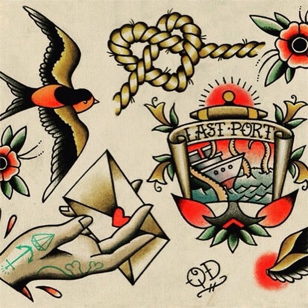 Pin by Saúl Núñez on Tattoo ideas Nautical tattoo, Tradition