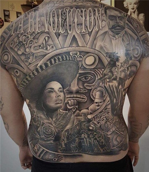 Pin by Shorty HPS on Chicano_Art3_Tattoo Aztec tattoo, Mayan