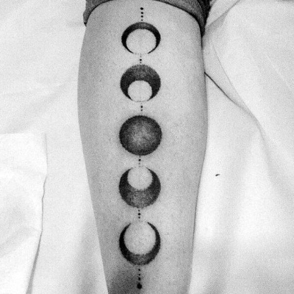 Pin by Tyler Stepanovich on tattoos Moon phases tattoo, Moon
