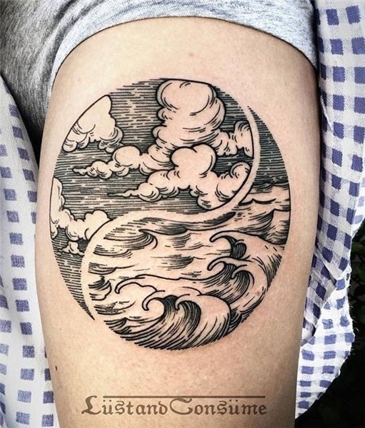 Pin by Un_Gern on tattoo Sky tattoos, Cloud tattoo, Tattoos