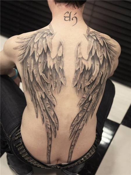 Pin by Xiangfeng Ji on Nerea&Marina Tattoo Angel wings tatto